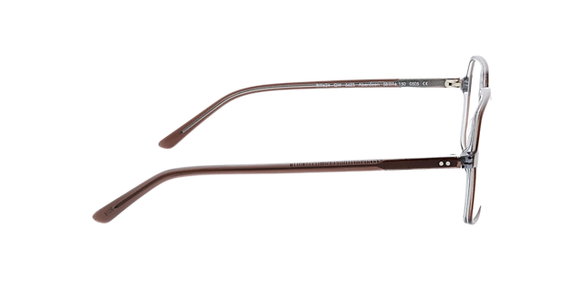 Aberdeen Bilayer Brown Crystal Grey AcetatEyeglass Frames von B24, Seitenansicht