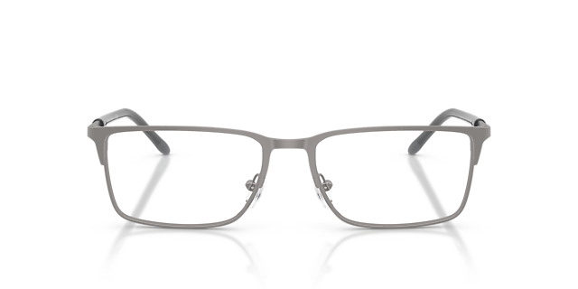 AX1073 Matt Gunmetal MetallEyeglass Frames von B24, Vorderansicht