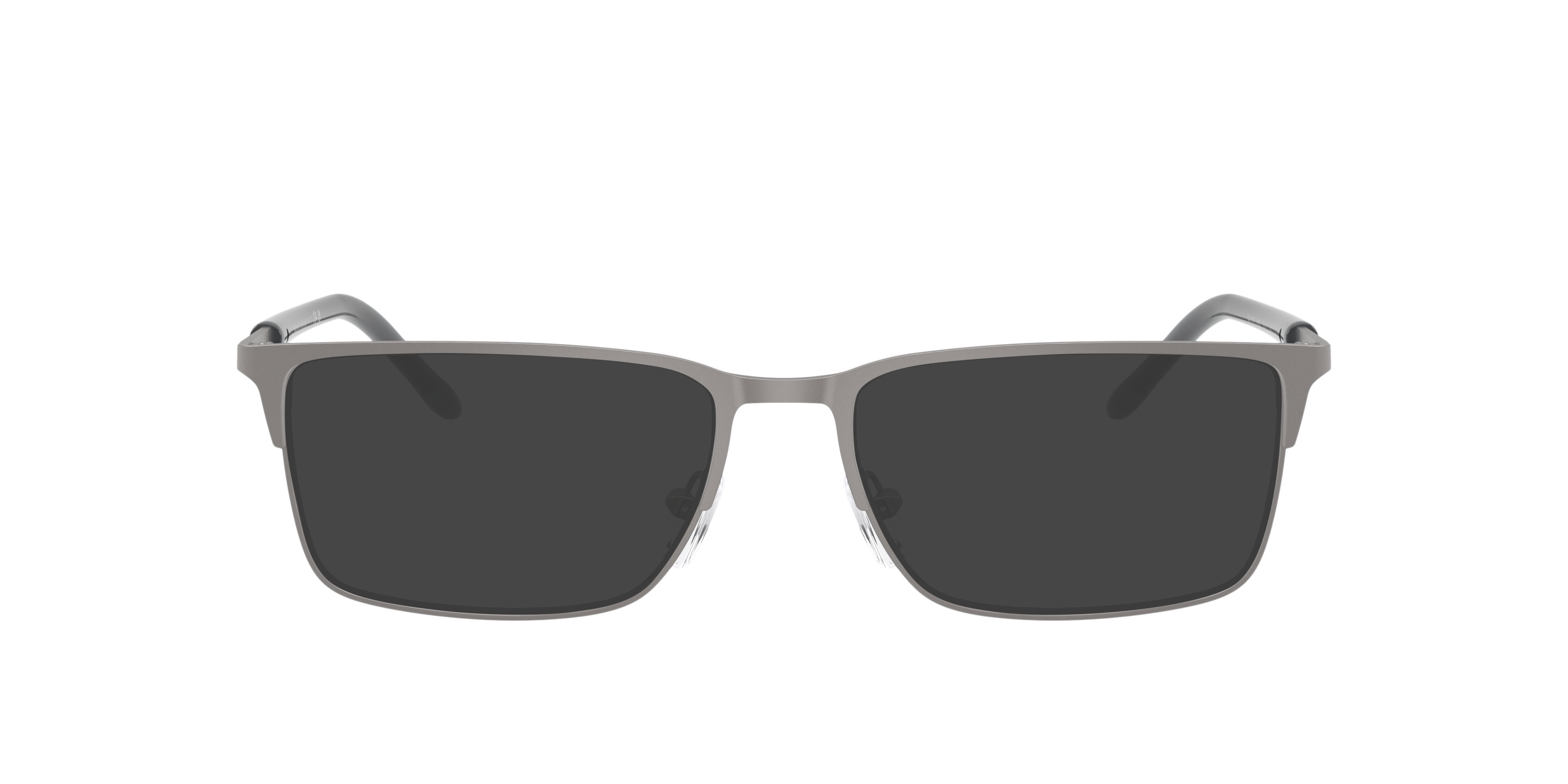 AX1073 Mat Staalgrijs MetaalEyeglass Frames van B24, met getinte lenzen