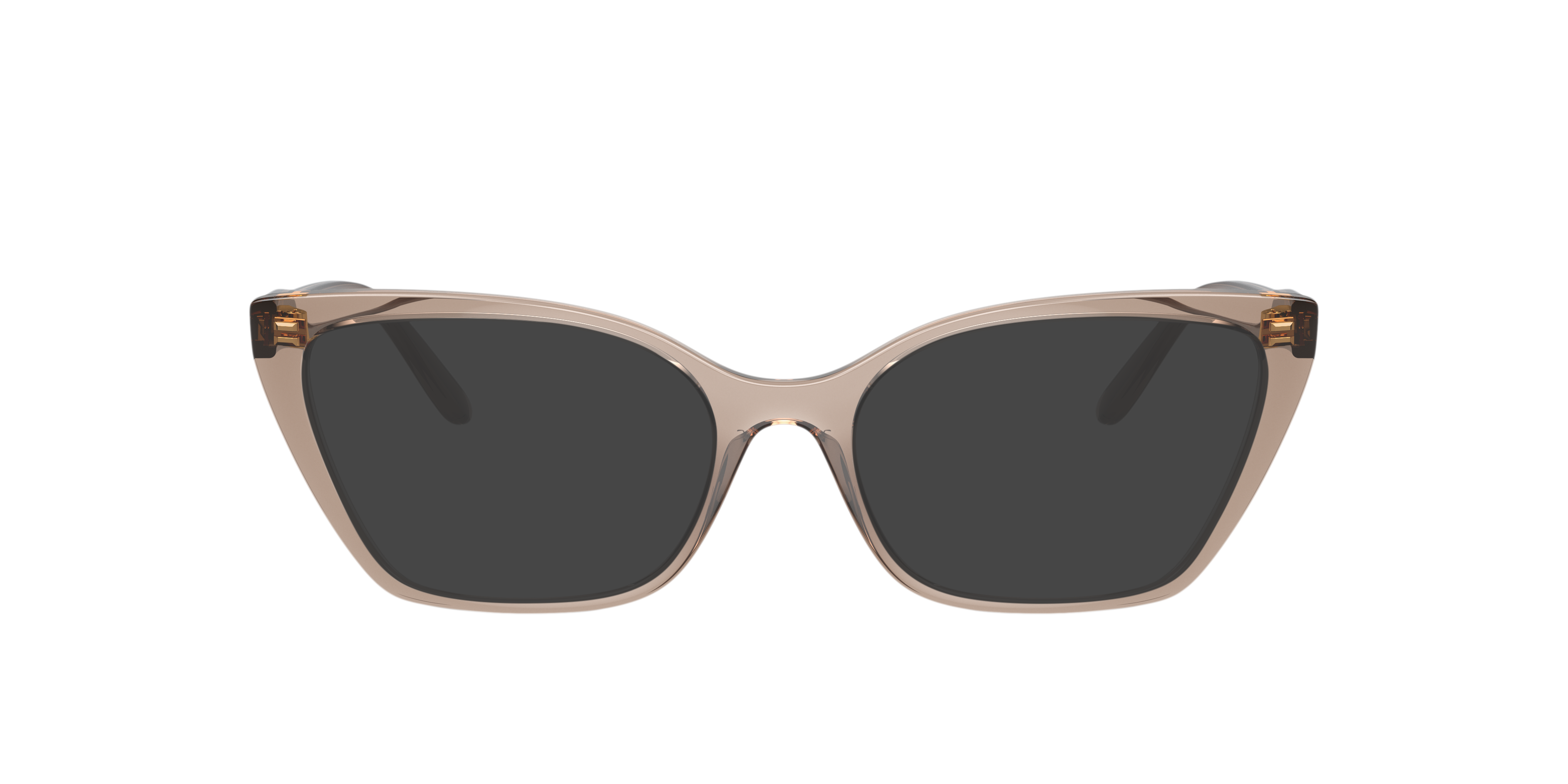 VO5519 Karamell transparent KunststoffEyeglass Frames von B24, mit getönten Gläsern