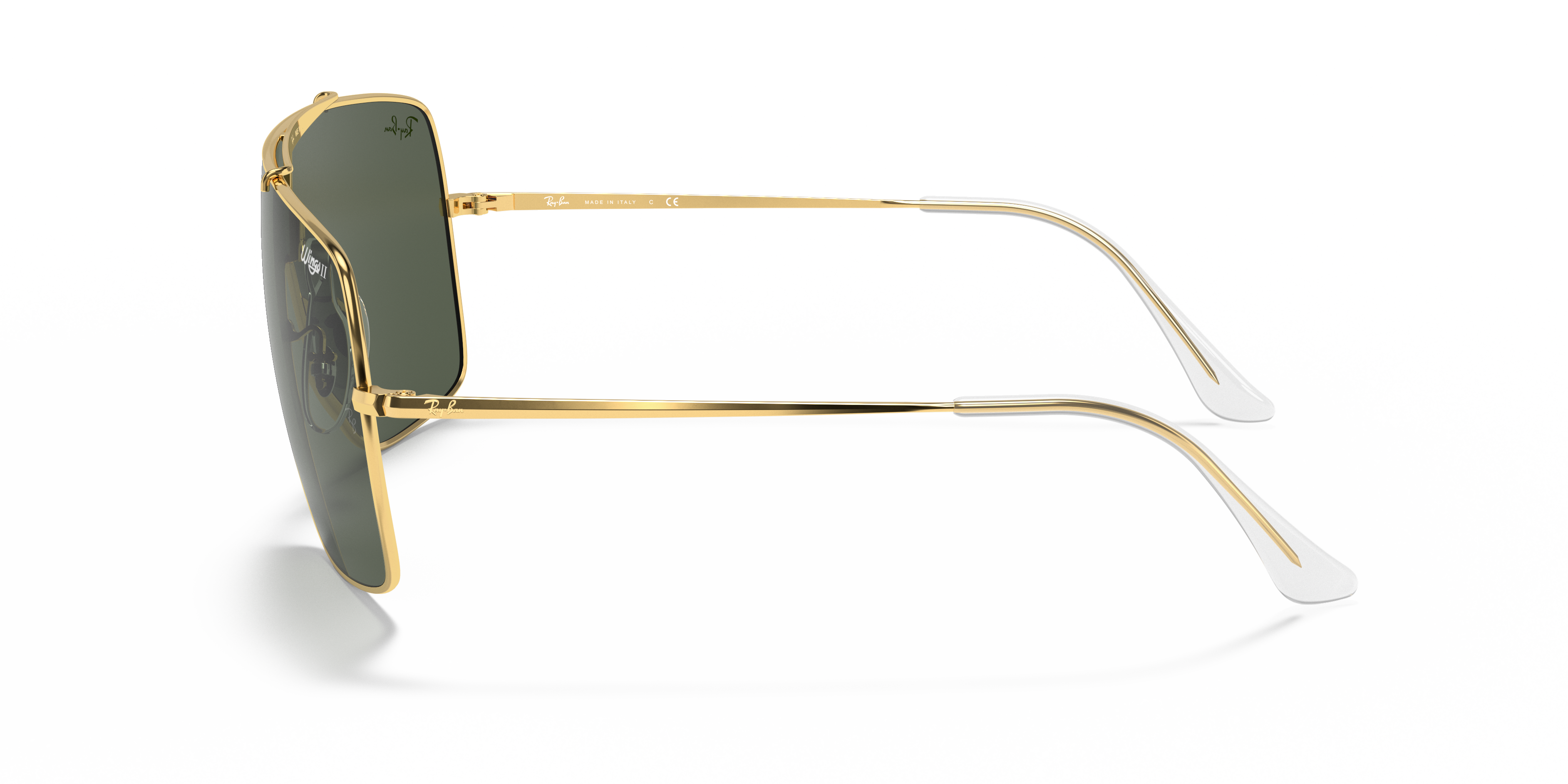 RB3697 Arista Gold MetallSunglass Frames von B24, Seitenansicht