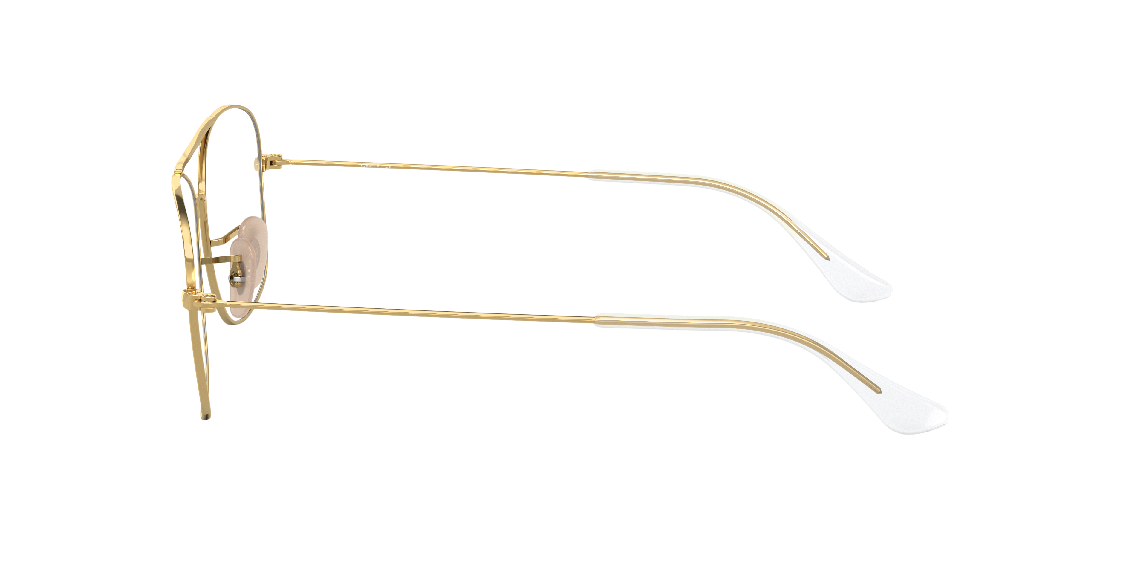 RB6499 Arista Gold MetallEyeglass Frames von B24, Seitenansicht