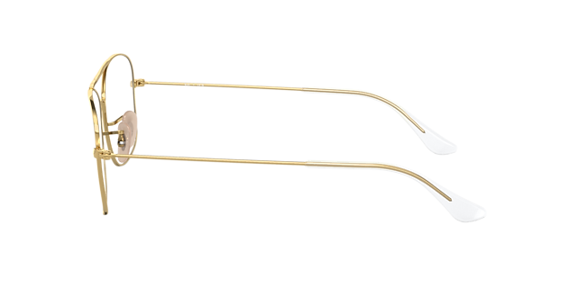 RB6499 Arista Gold MetallEyeglass Frames von B24, Seitenansicht