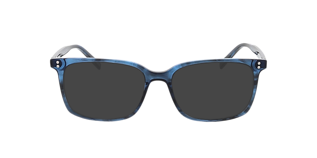 Richmond Kristall Blau Horn AcetatEyeglass Frames von B24, mit getönten Gläsern