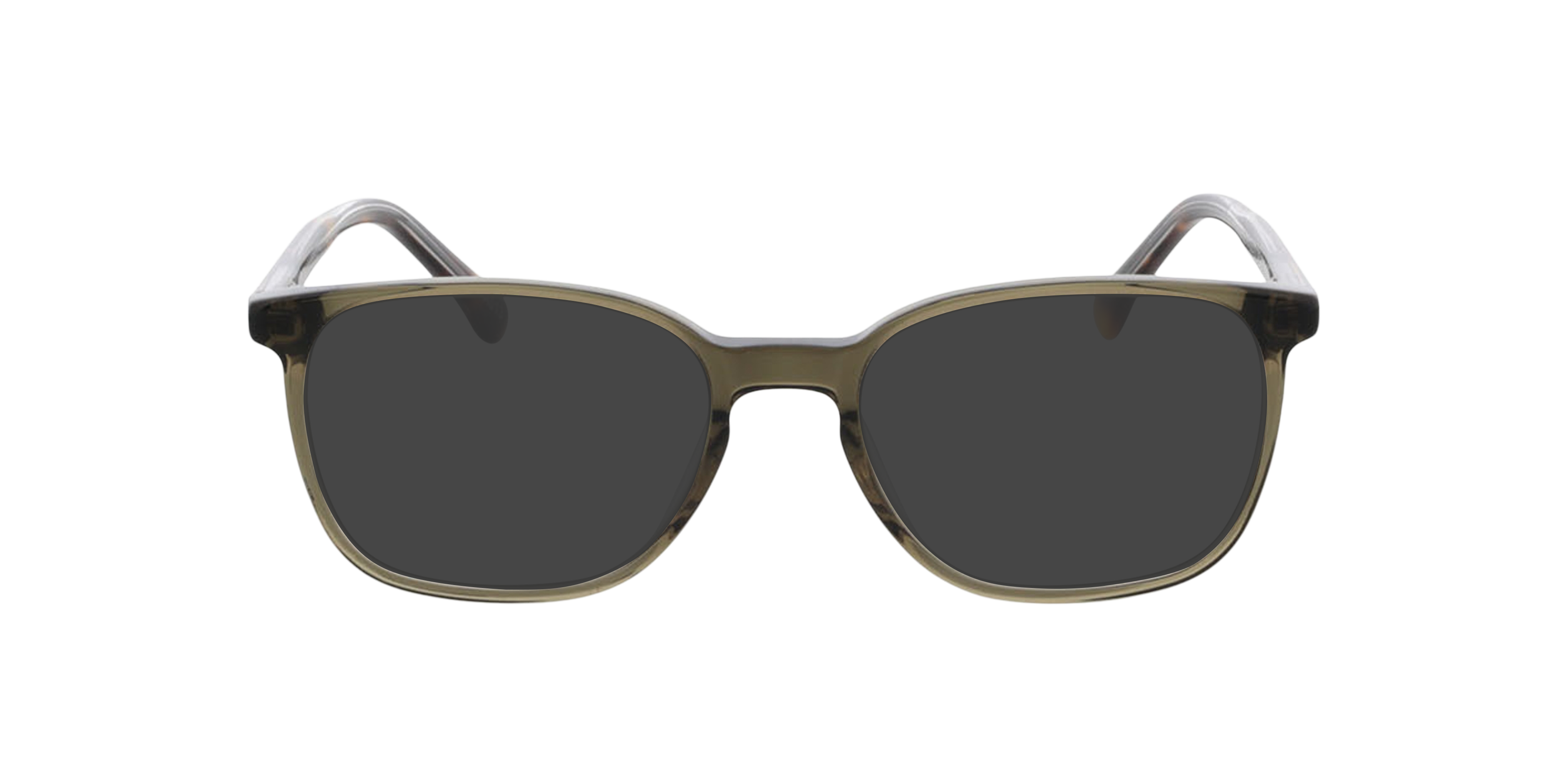 Kensington Groen  &  tweelaags Havana kristal AcetaatEyeglass Frames van B24, met getinte lenzen