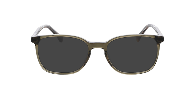 Kensington Green  &  Bilayer Havana Crystal AcetatEyeglass Frames von B24, mit getönten Gläsern