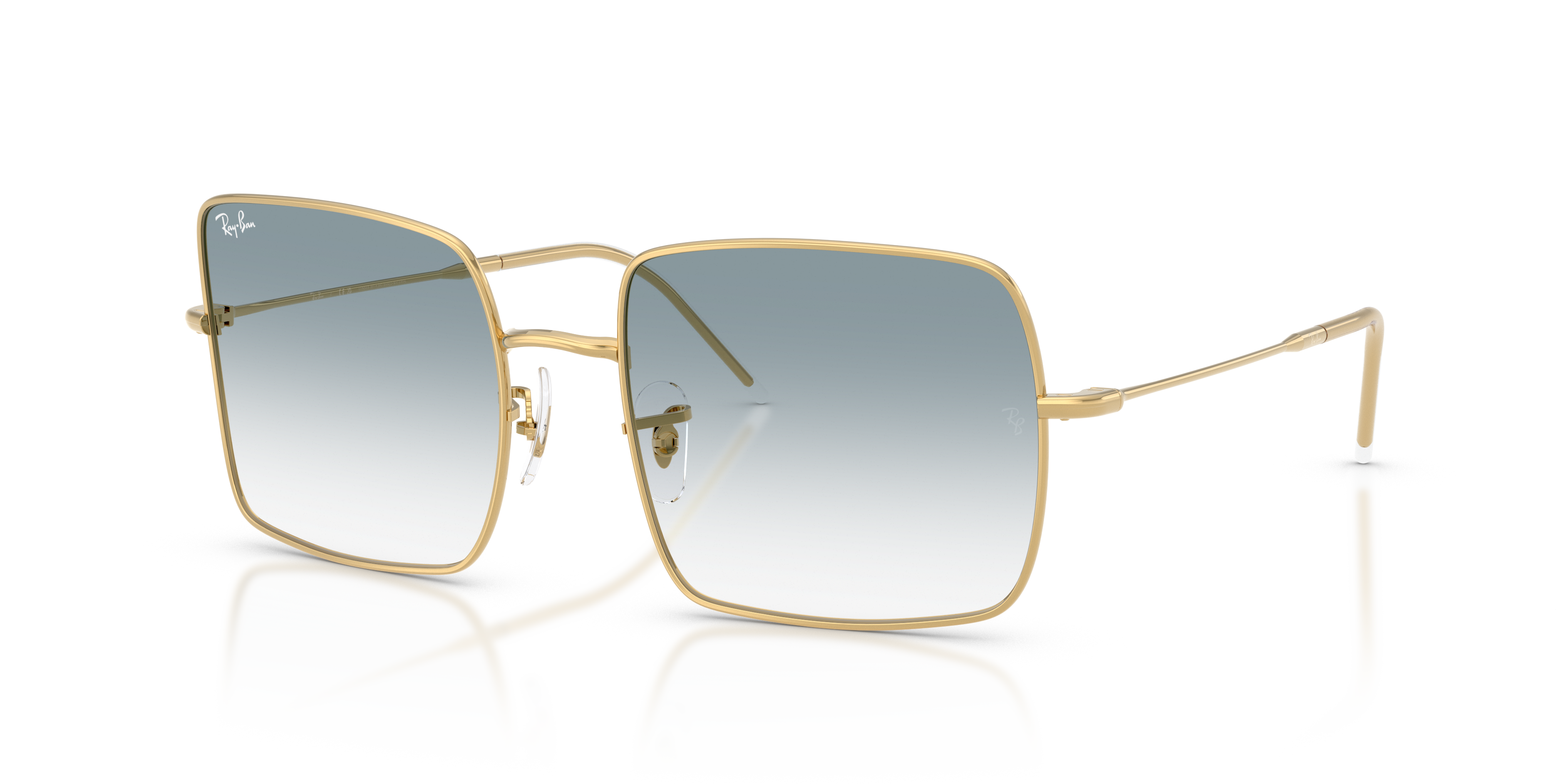 RBR0104S Arista goud MetaalSunglass Frames van B24, Hoekweergave
