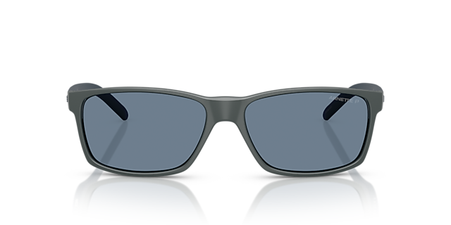 AN4185 Matte Dark Grey KunststoffSunglass Frames von B24, Vorderansicht