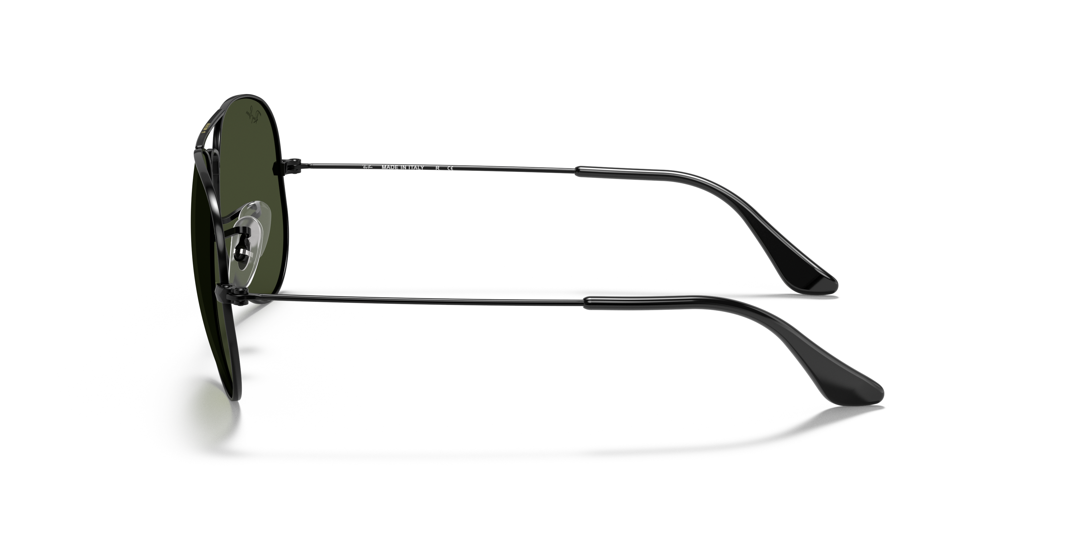 RB3025 Schwarz MetallSunglass Frames von B24, Seitenansicht