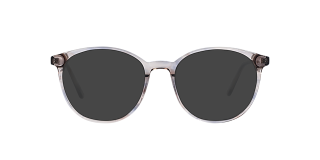 Sofia Marble Grey Stone AcetaatEyeglass Frames van B24, met getinte lenzen