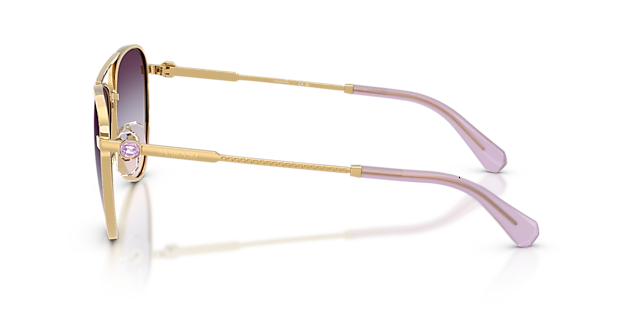 SK7031 Gold MetallSunglass Frames von B24, Seitenansicht