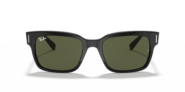 RB2190 Zwart AcetaatSunglass Frames van B24, Vooraanzicht