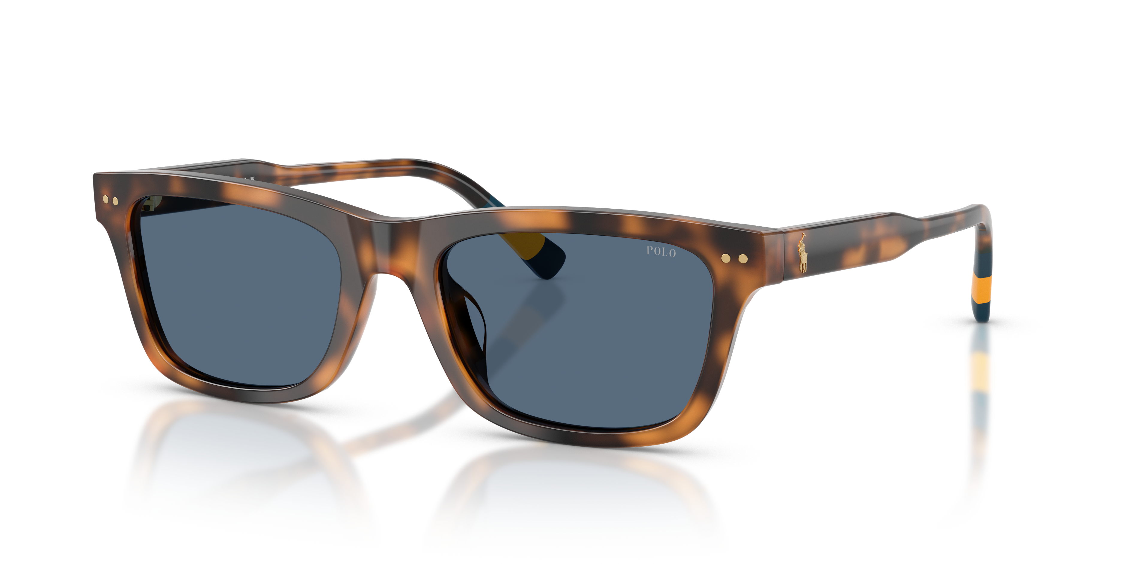 PH4240U Shiny Red Havana AcetaatSunglass Frames van B24, Hoekweergave