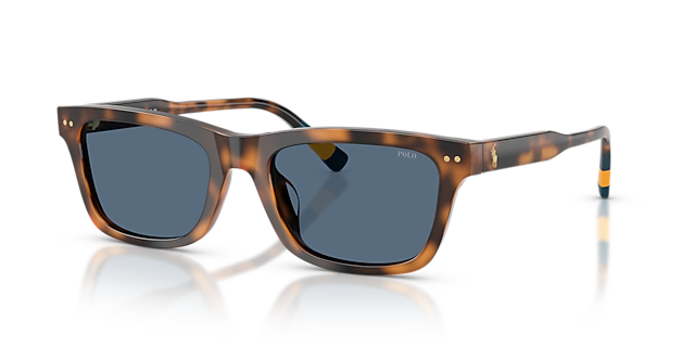 PH4240U Shiny Red Havana AcetaatSunglass Frames van B24, Hoekweergave