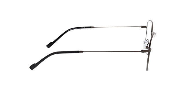 Halifax Matt Gun  &  Black MetallEyeglass Frames von B24, Seitenansicht
