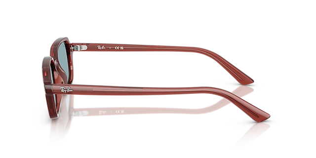 RB4455 Rosty Brown KunststoffSunglass Frames von B24, Seitenansicht