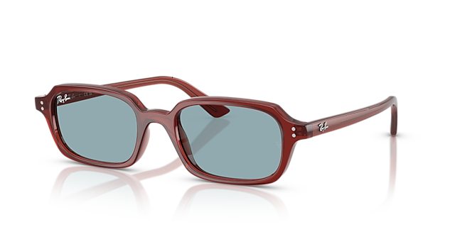 RB4455 Rosty Brown KunststoffSunglass Frames von B24, Dreiviertelansicht