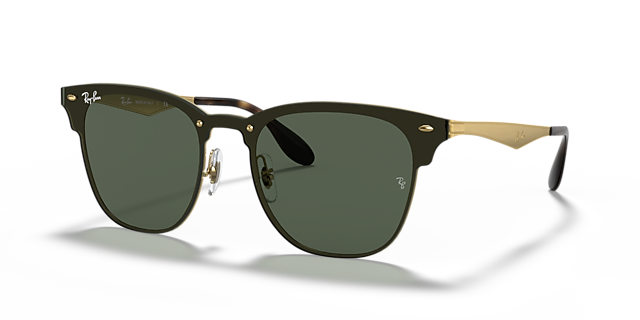 RB3576N Goud MetaalSunglass Frames van B24, Hoekweergave
