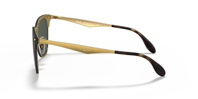 RB3576N Goud MetaalSunglass Frames van B24, Zijaanzicht