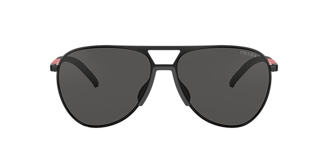 PS 51XS Matzwart MetaalSunglass Frames van B24, met getinte lenzen