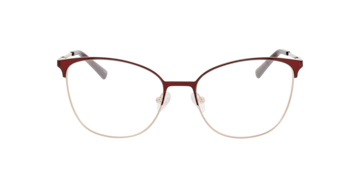 Bordeaux/goud Yorkville -  Metaal Brillen