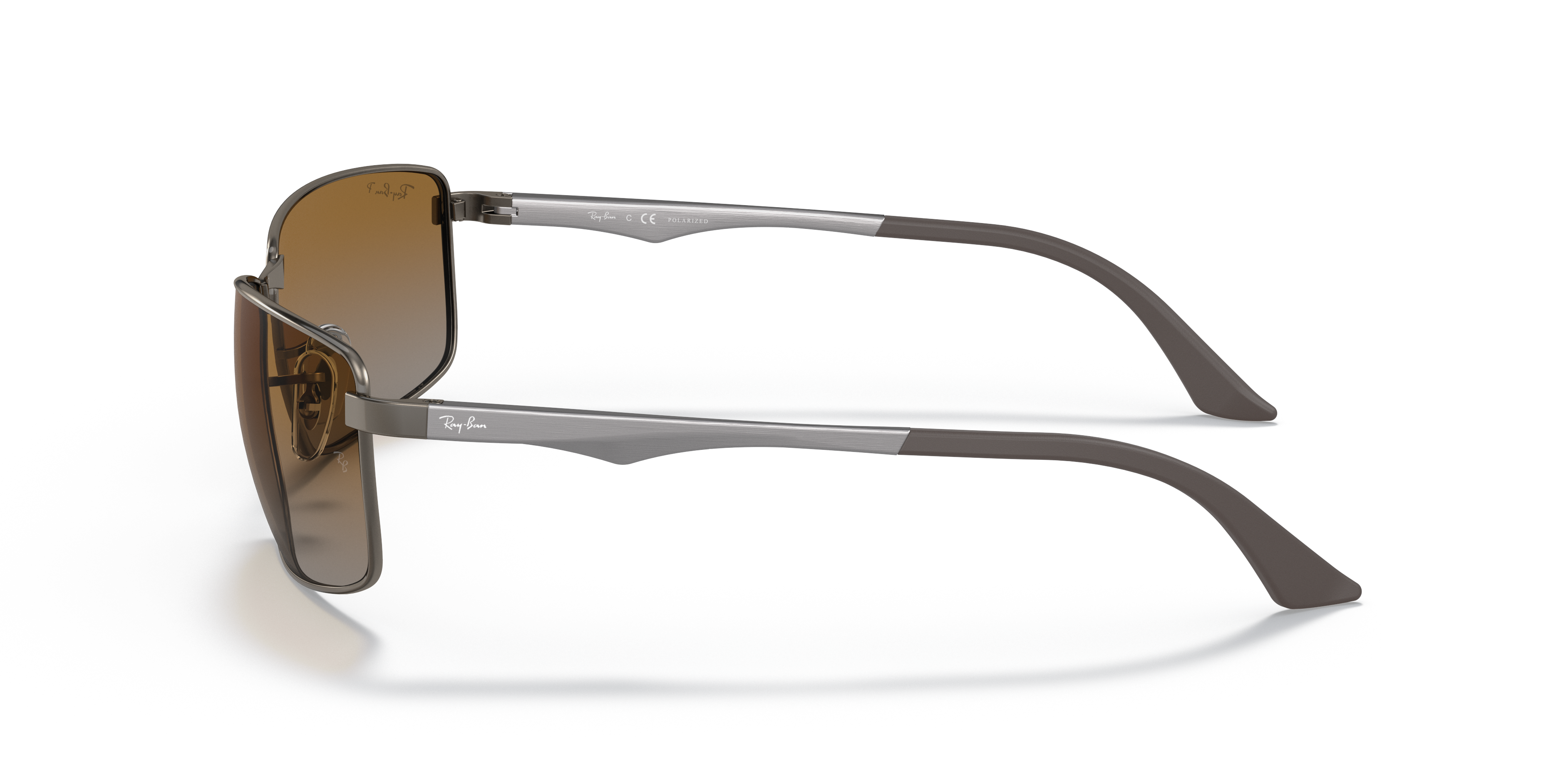 RB3498 Gunmetal MetallSunglass Frames von B24, Seitenansicht