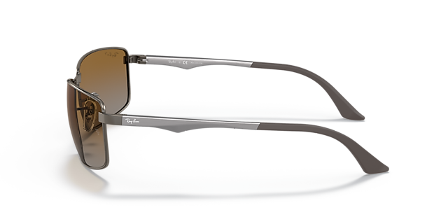 RB3498 Gunmetal MetallSunglass Frames von B24, Seitenansicht