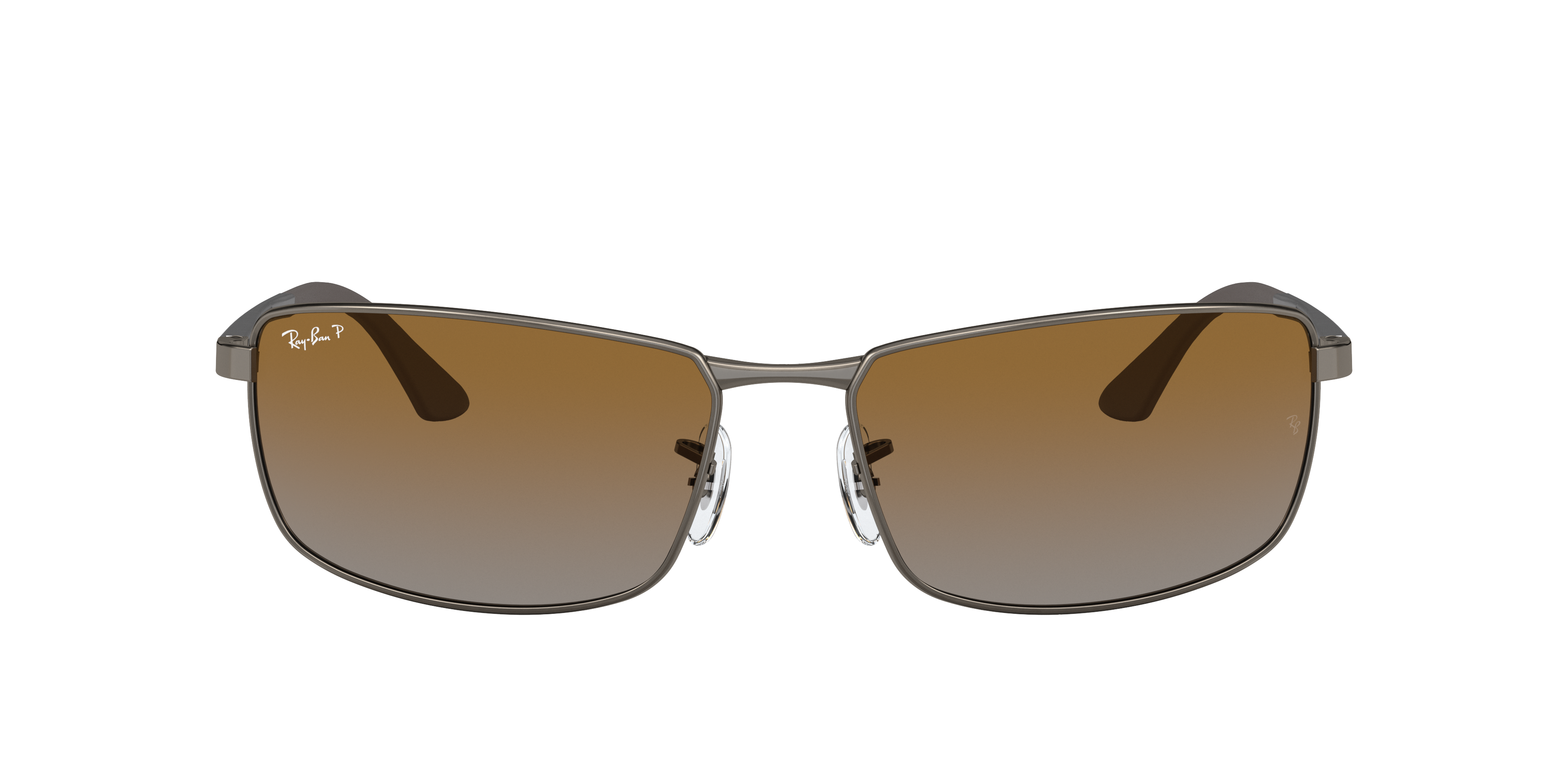 RB3498 Gunmetal MetallSunglass Frames von B24, mit getönten Gläsern