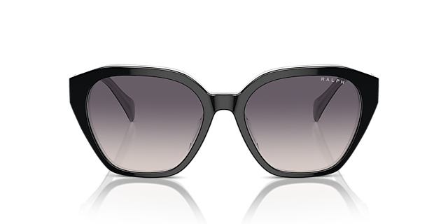 RA5315U Shiny Black On Opal Grey AcetatSunglass Frames von B24, Vorderansicht