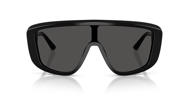 DG4520 Zwart AcetaatSunglass Frames van B24, Vooraanzicht