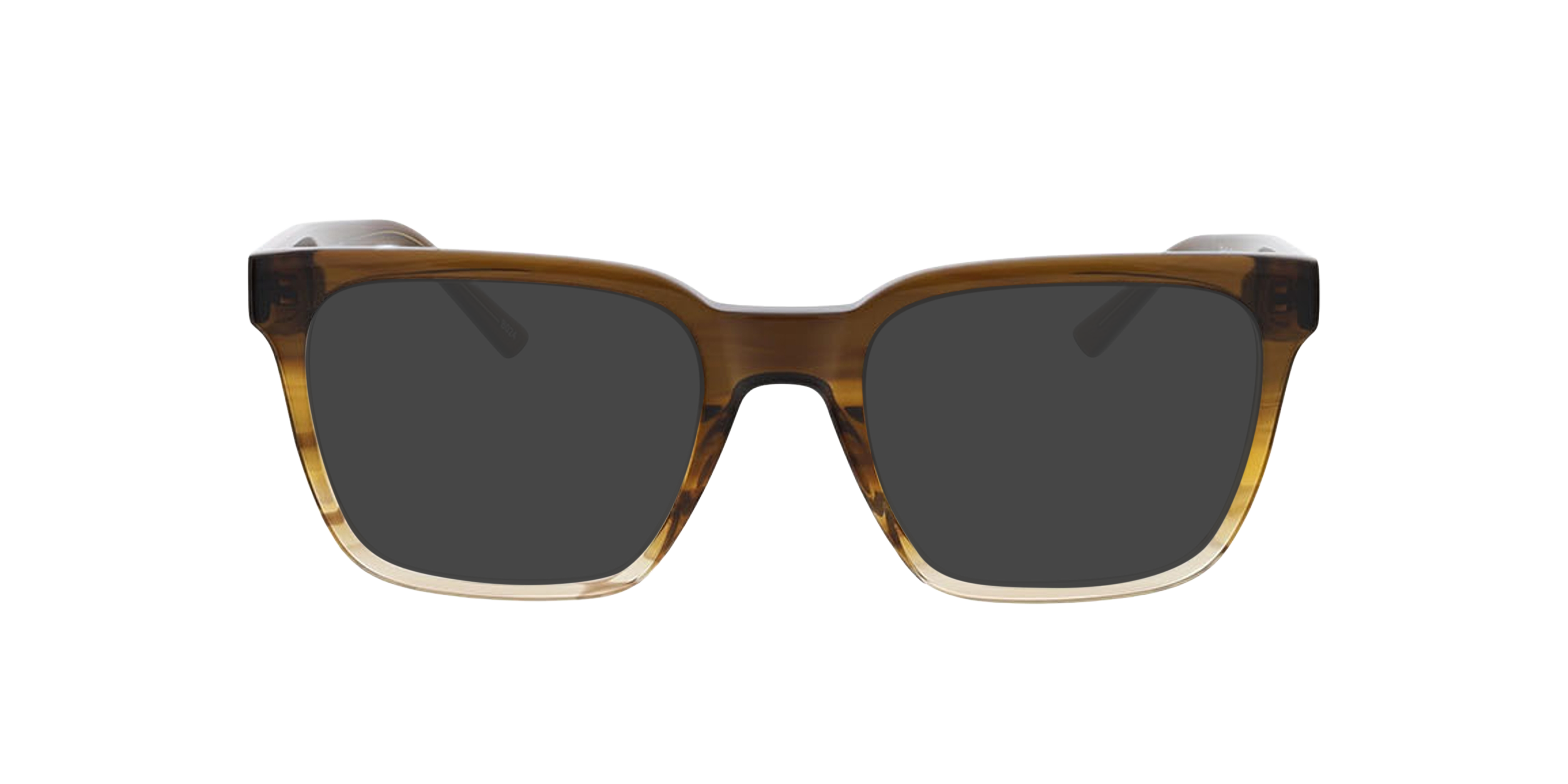 Atlanta Gradiënt bruin AcetaatEyeglass Frames van B24, met getinte lenzen