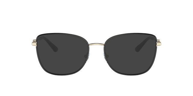 MK3065J Lichtgoud & zwart MetaalEyeglass Frames van B24, met getinte lenzen