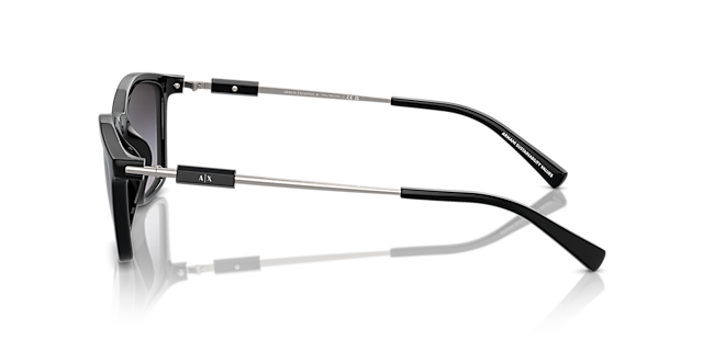 AX4146SU Schwarz glänzend KunststoffSunglass Frames von B24, Seitenansicht
