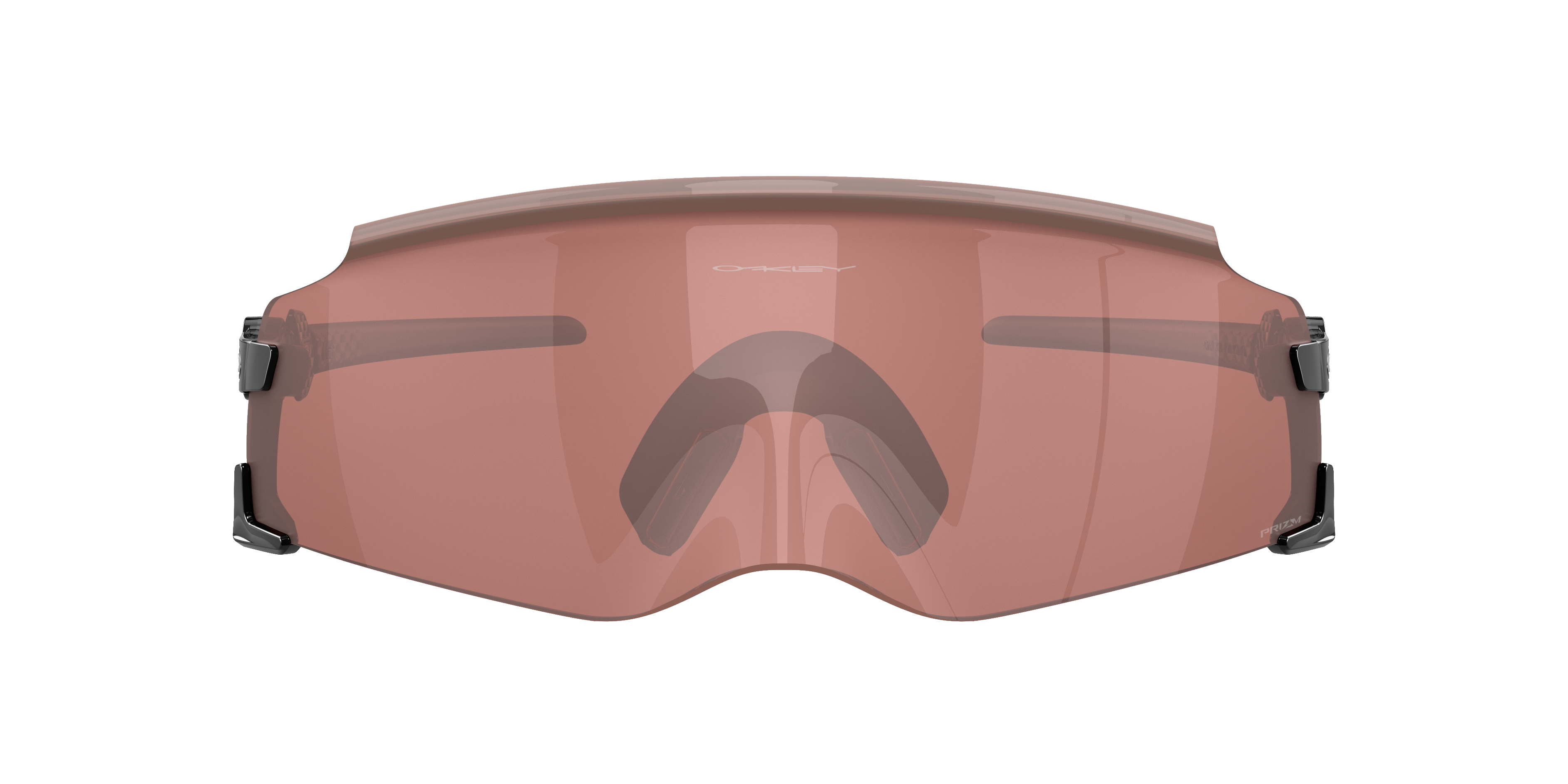 Oakley Kato Glanzend zwart KunststofSunglass Frames van B24, met getinte lenzen