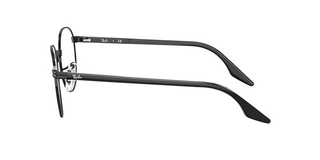 RB3691V Zwart MetaalEyeglass Frames van B24, Zijaanzicht