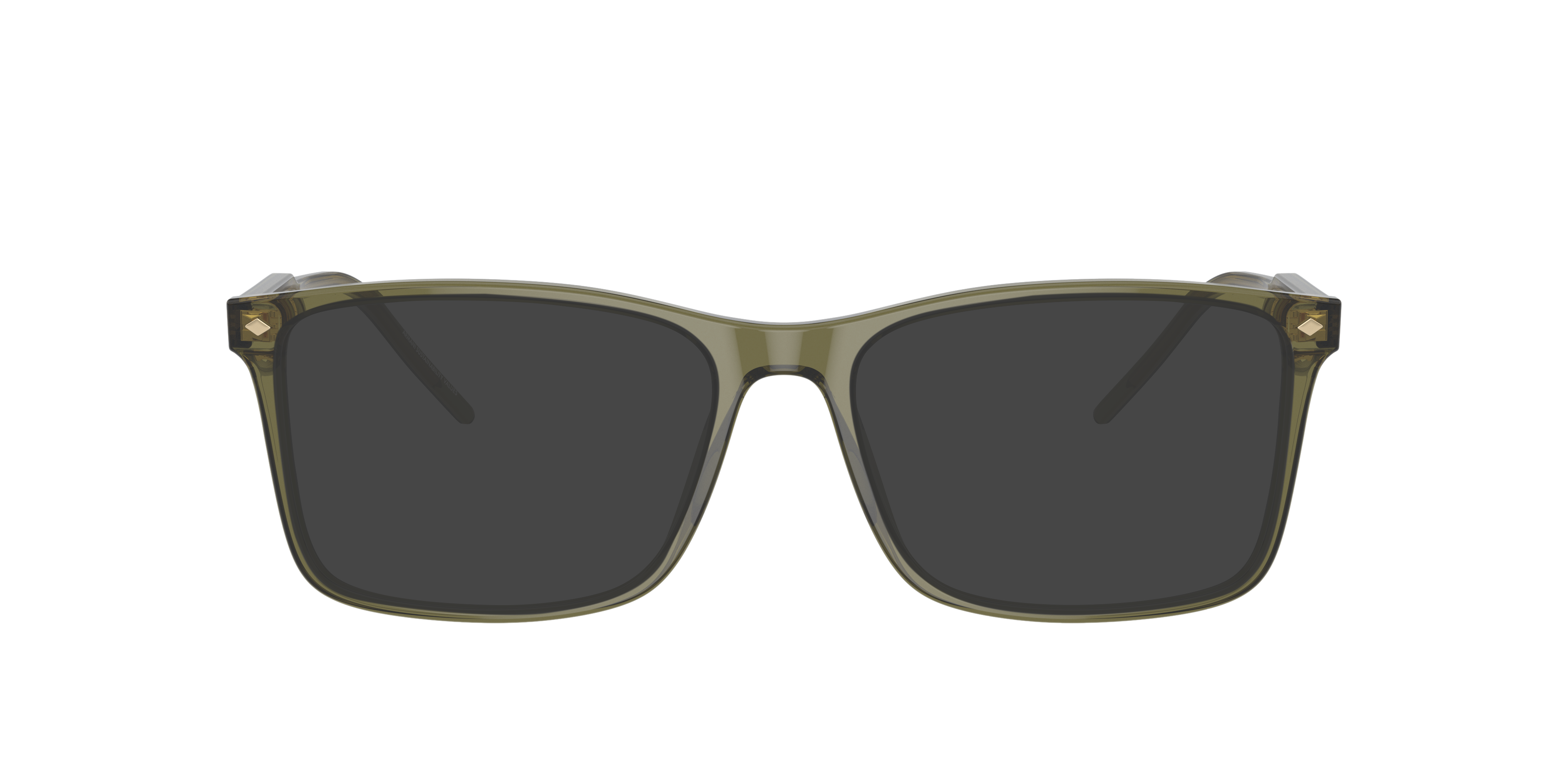 AR7258 Transparent Grün AcetatEyeglass Frames von B24, mit getönten Gläsern