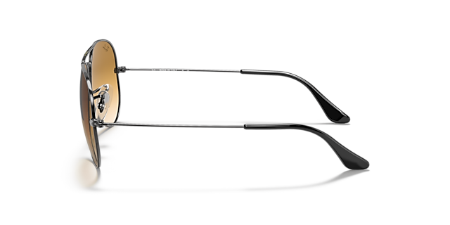 RB3025 Gunmetal MetallSunglass Frames von B24, Seitenansicht