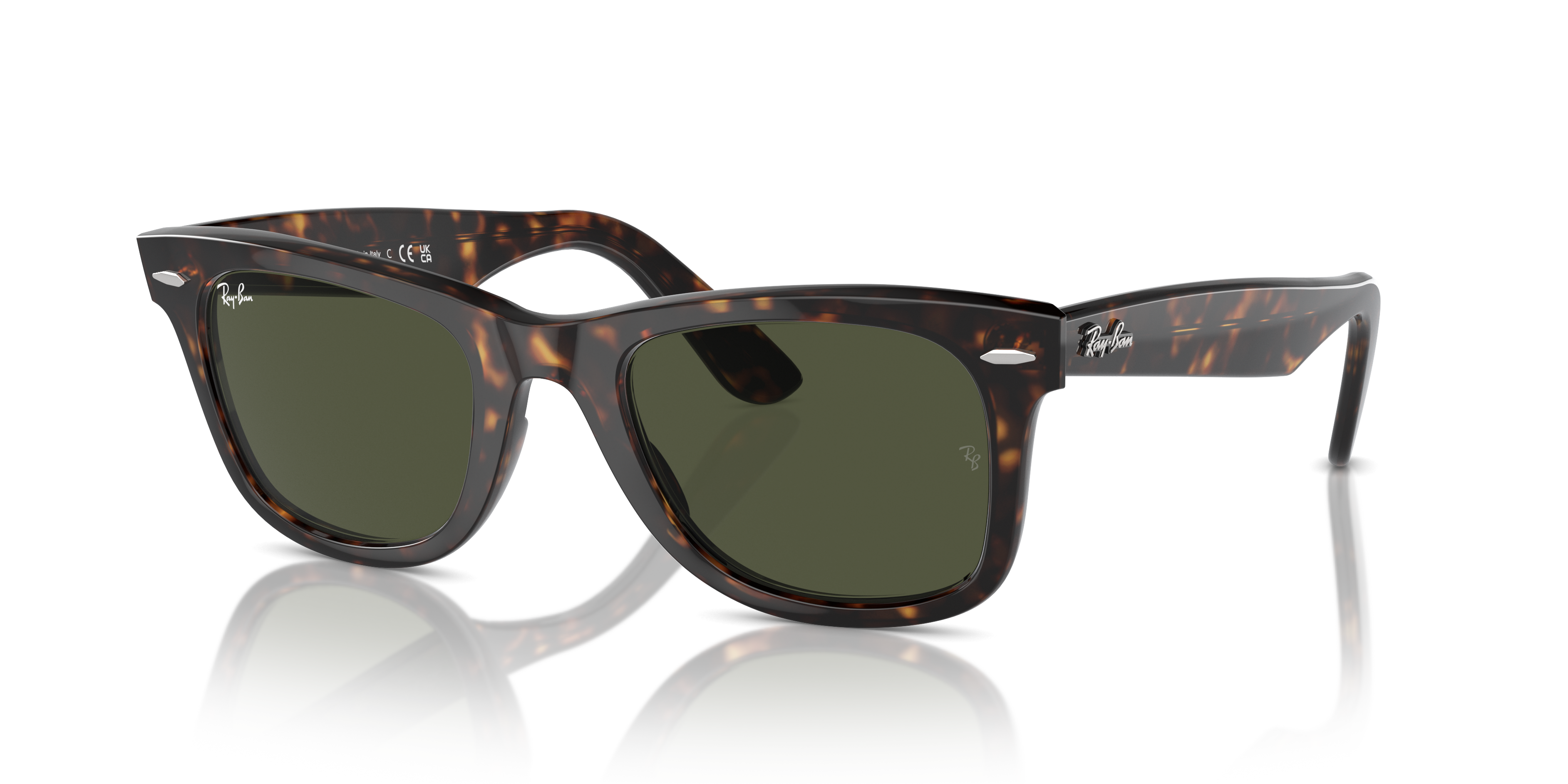 RB2140 Tortoise AcetatSunglass Frames von B24, Dreiviertelansicht