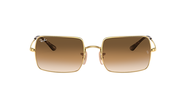 RB1969 Arista goud MetaalSunglass Frames van B24, met getinte lenzen