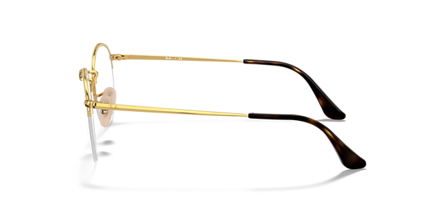 RB3947V Arista goud MetaalEyeglass Frames van B24, Zijaanzicht