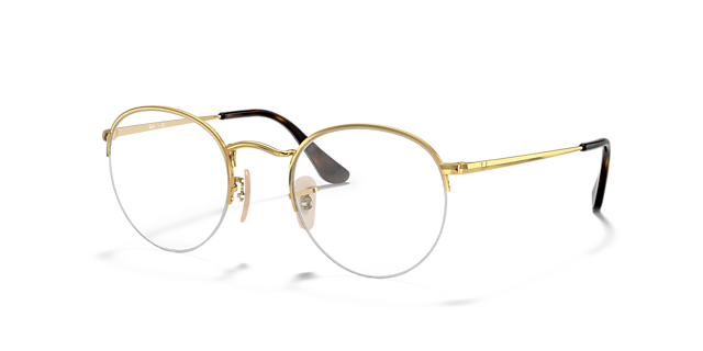 RB3947V Arista goud MetaalEyeglass Frames van B24, Hoekweergave