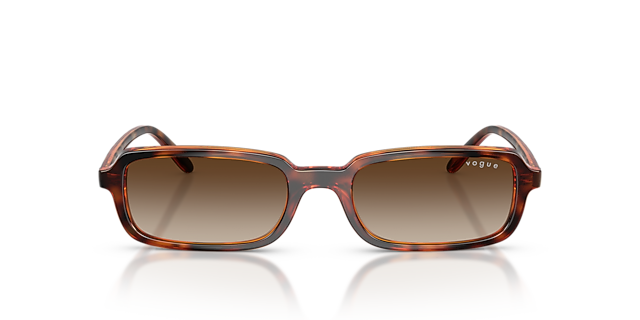 VO5666S Dunkelhavana KunststoffSunglass Frames von B24, Vorderansicht