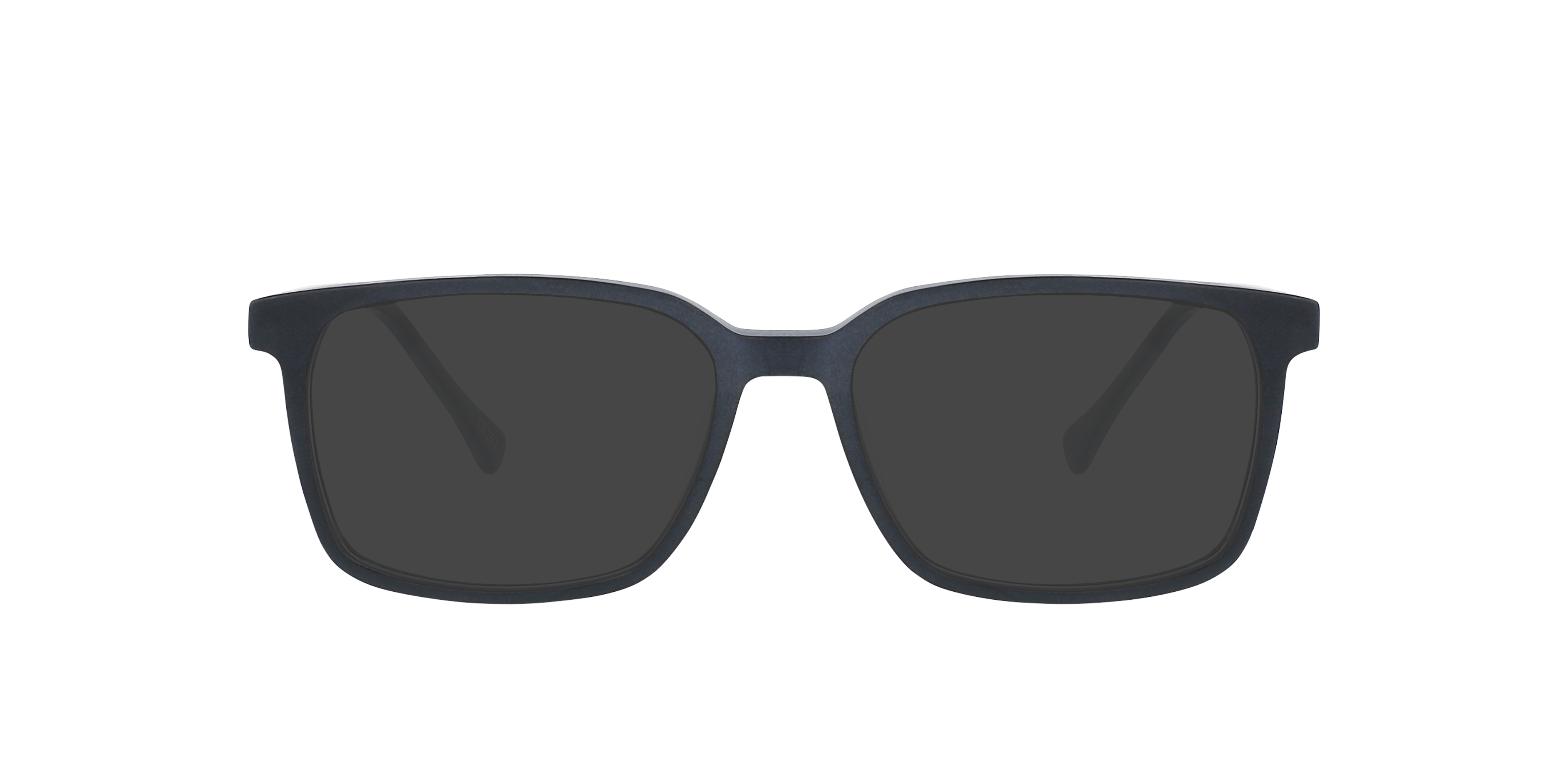 Mondrian Schwarz AcetatEyeglass Frames von B24, mit getönten Gläsern