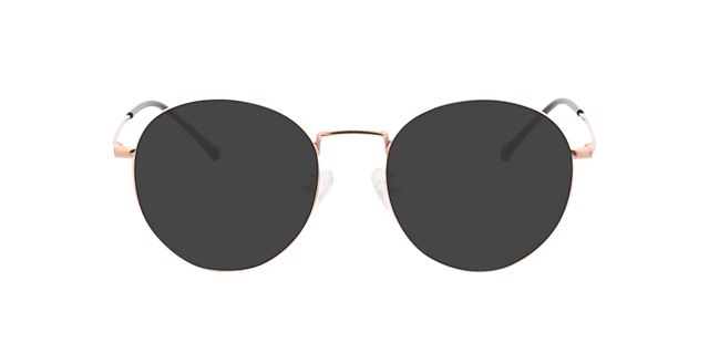 Eden Roségoud MetaalEyeglass Frames van B24, met getinte lenzen