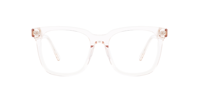 Stella Crystal Peach AcetatEyeglass Frames von B24, Vorderansicht