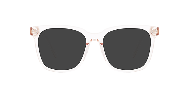 Stella Crystal Peach AcetatEyeglass Frames von B24, mit getönten Gläsern