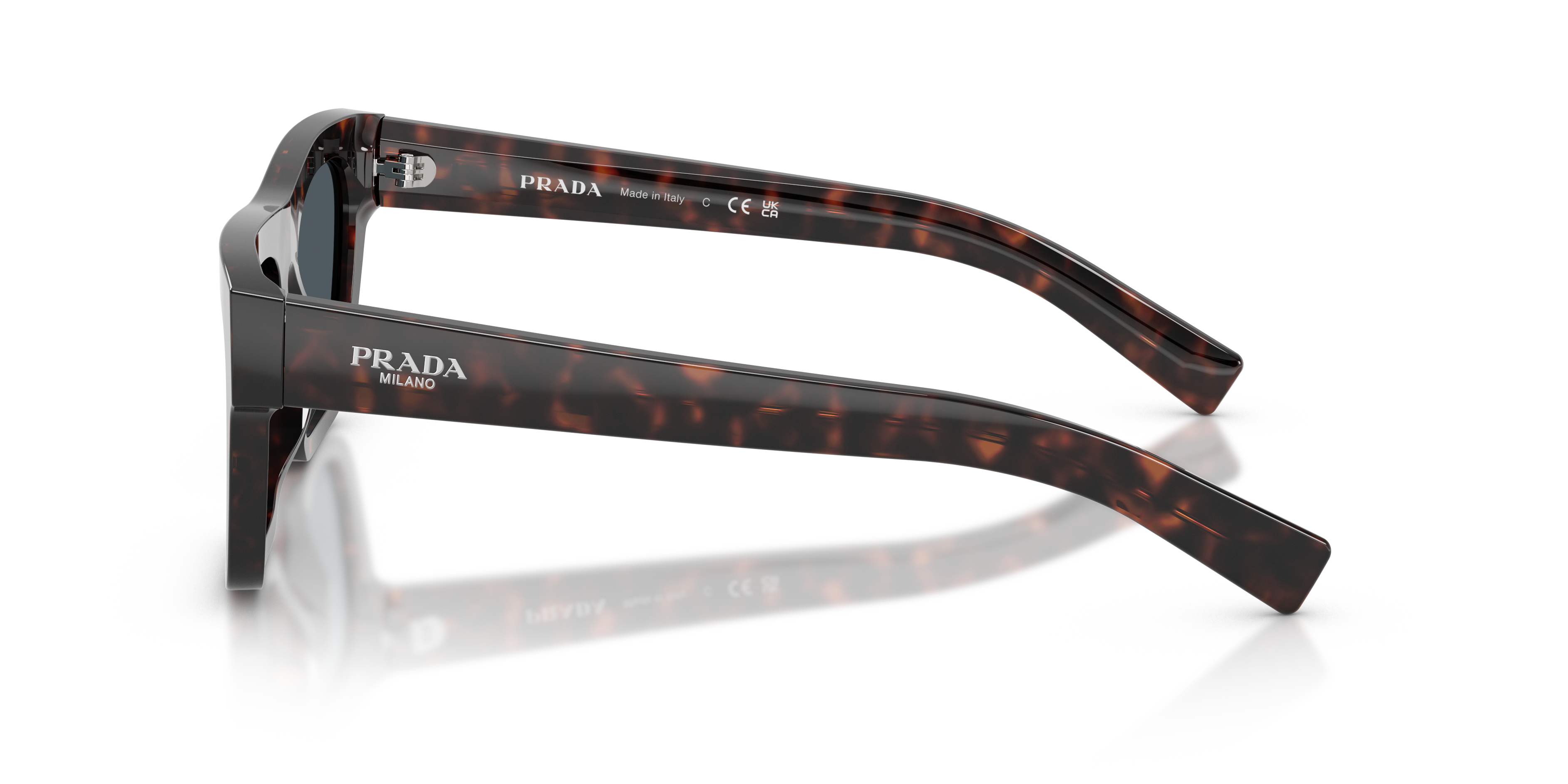 PR C03S Root Havana AcetaatSunglass Frames van B24, Zijaanzicht