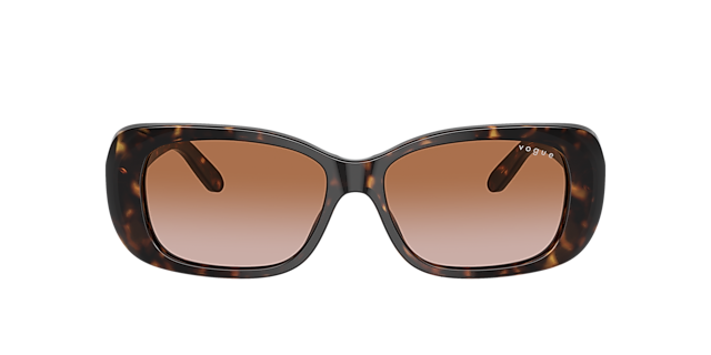 VO2606S Donker Havana AcetaatSunglass Frames van B24, met getinte lenzen