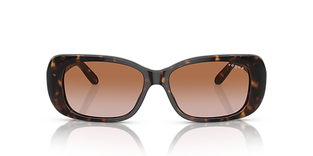 VO2606S Donker Havana AcetaatSunglass Frames van B24, Vooraanzicht