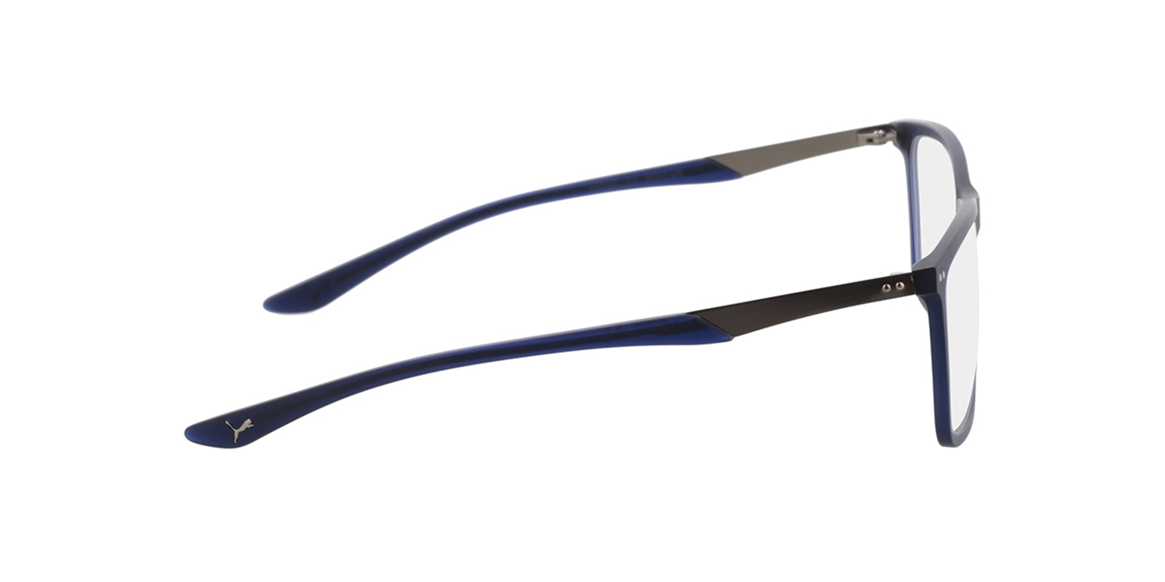 PU0096O Blauw AcetaatEyeglass Frames van B24, Zijaanzicht